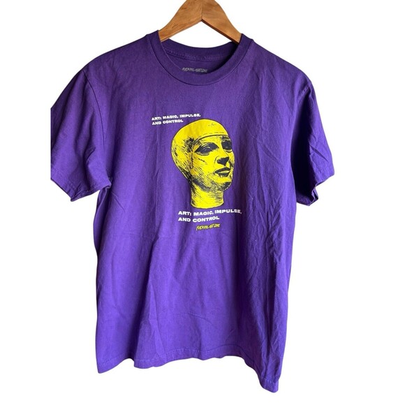 f*cking awesome Rare Art Mexico Drugs Purple SKATEBOARD STYLE size medium - Picture 6 of 6